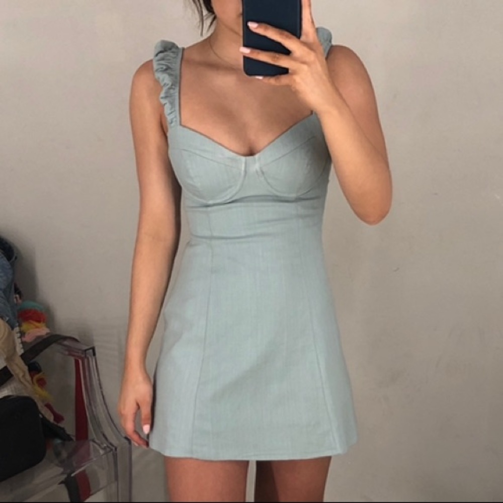 blue ASTR the label dress